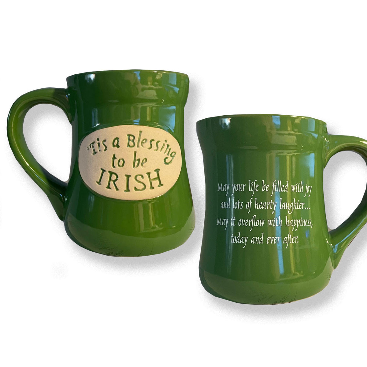BLESSING TO BE IRISH POTTERY MUG – Lagron Miller Company