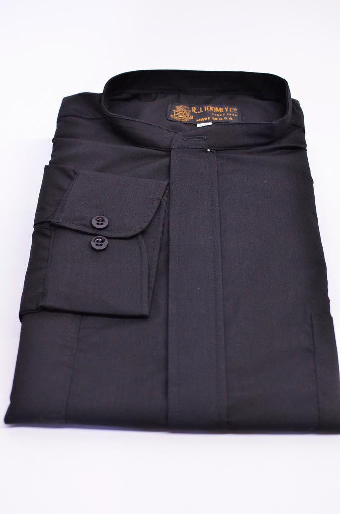 Neckband Collar Long Sleeve Clergy Shirt Lagron Miller Company